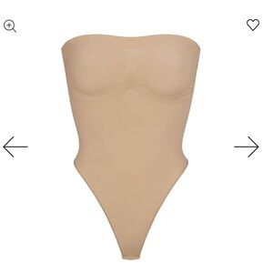 SKIMS Strapless Thong Bodysuit
